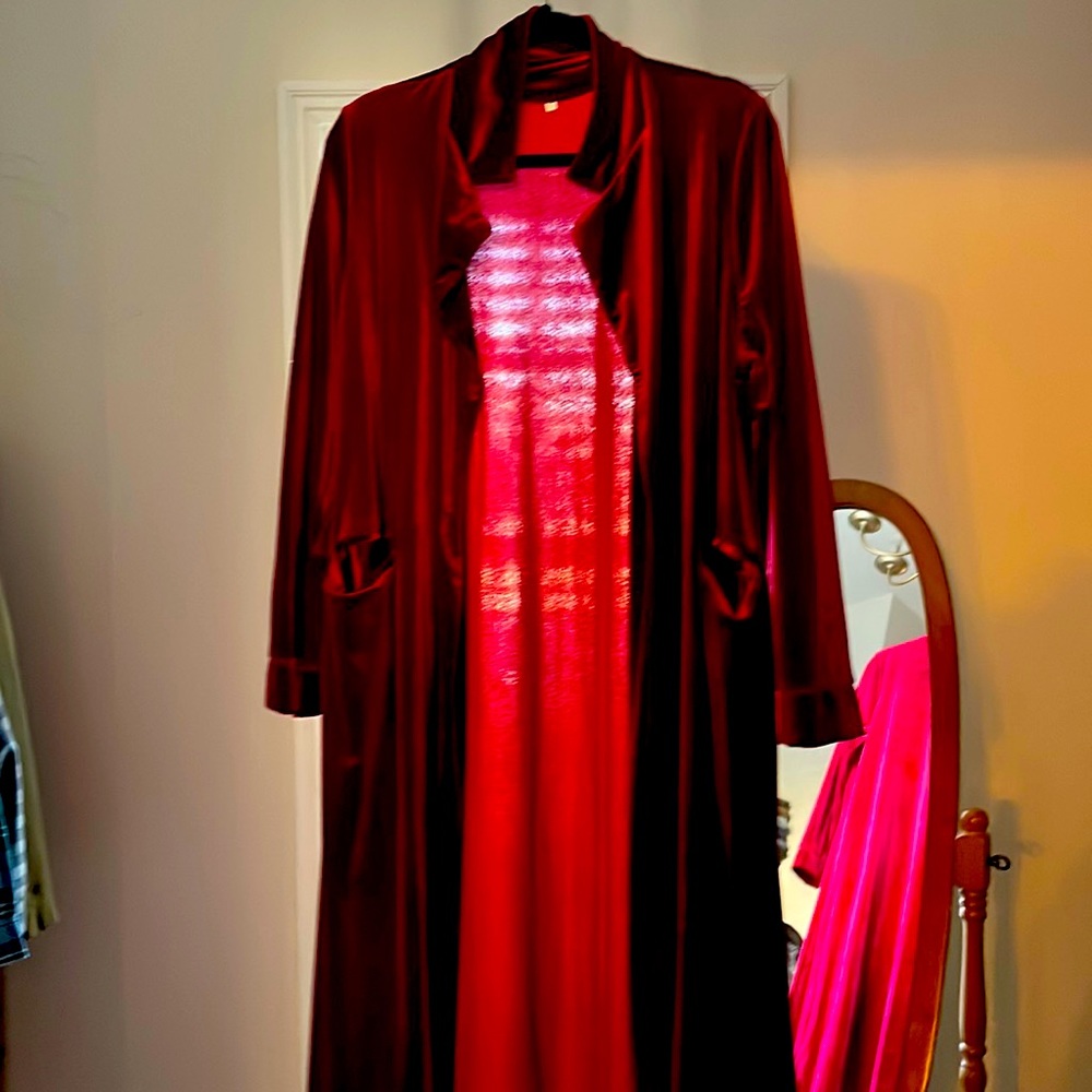 Burgundy Valore duster